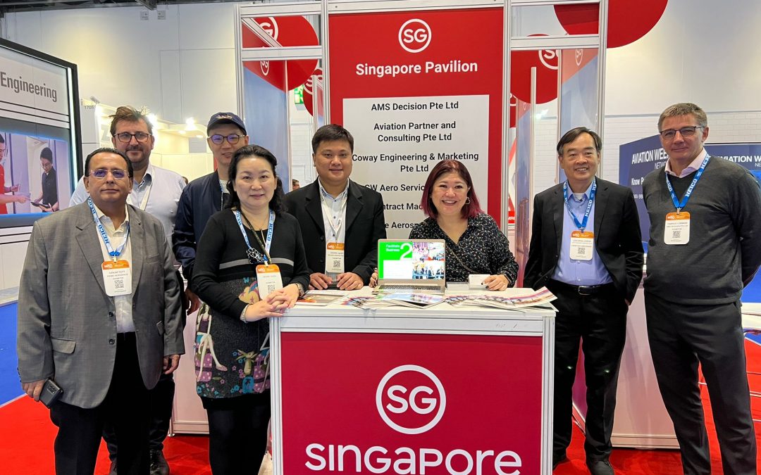Singapore Pavilion at MRO Europe 2022