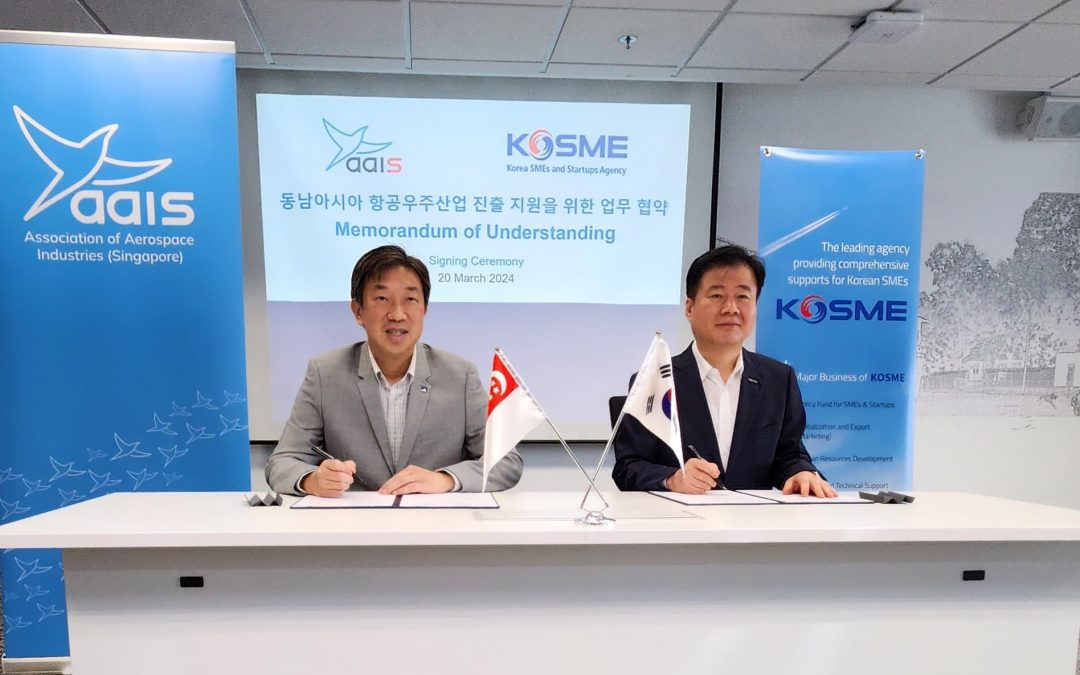 MOU Signing with KOSME, S. Korea