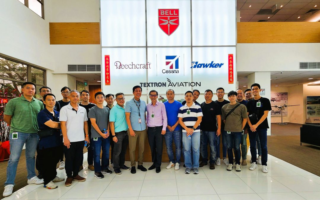 RSAF Members Visit Bell Textron Asia