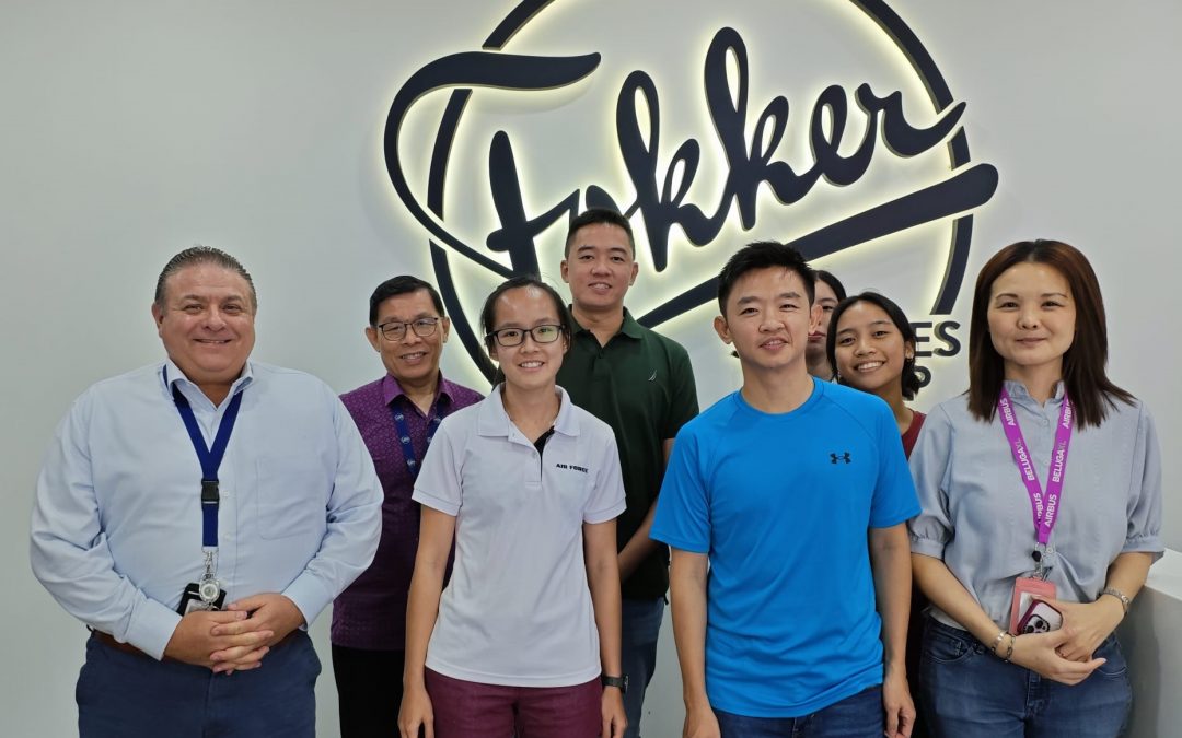 RSAF Members Visit Fokker Services Asia