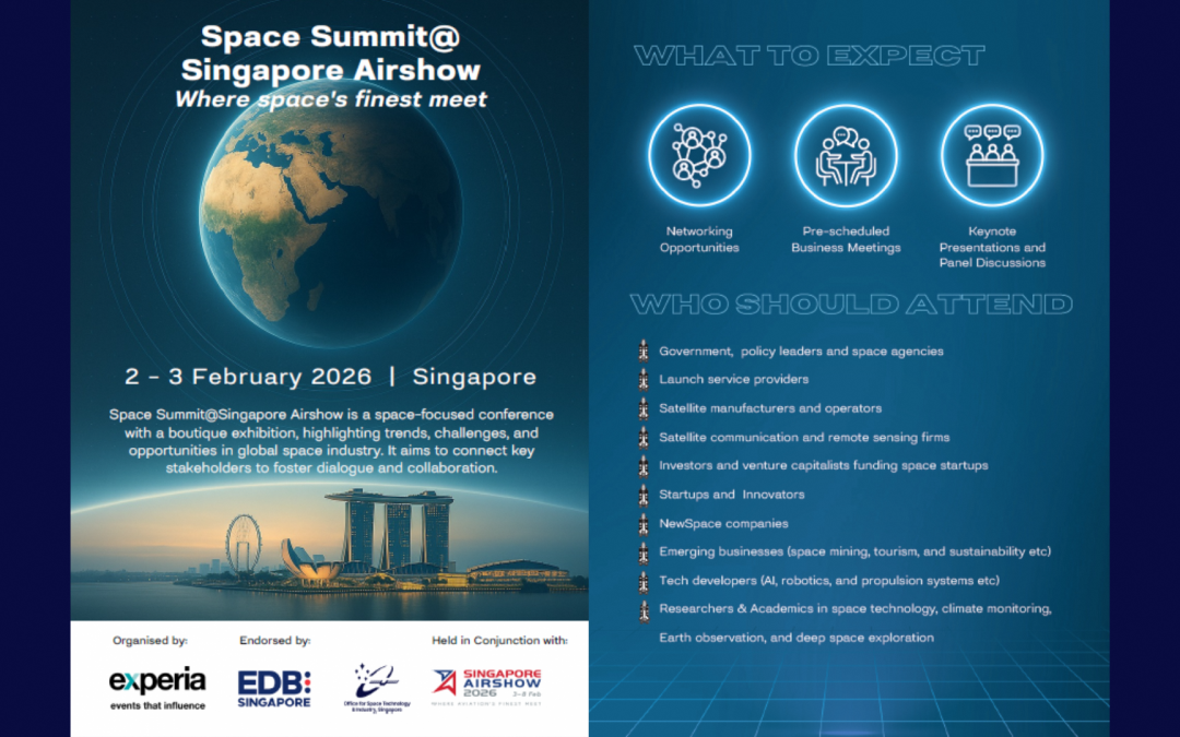 AAIS Partners Experia for Singapore Pavilion at Inaugural Space Summit @ Singapore Airshow 2026