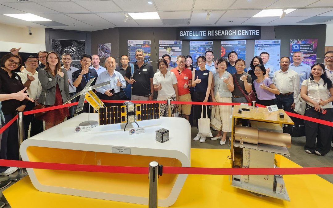 Industry Learning Visit to NTU Satellite Research Centre