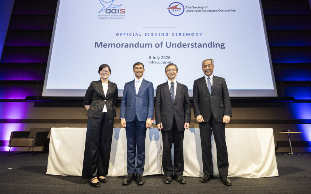 AAIS and SJAC Partner to Deepen Singapore–Japan Aerospace Exchanges